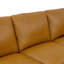 Canapé modulaire en cuir à large assise modulaire
