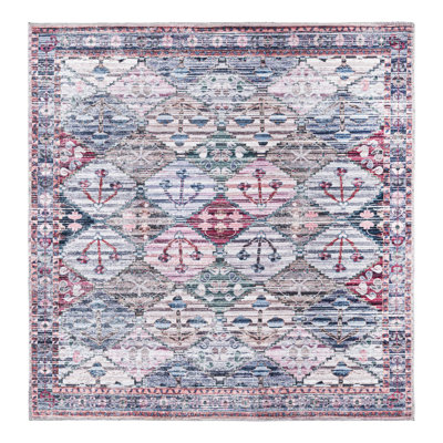 Hazlett Chenille Geometric Indoor Rug