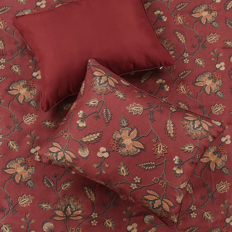 Bari Comforter Set, King Comforter Queen Comforter + 2 King Shams