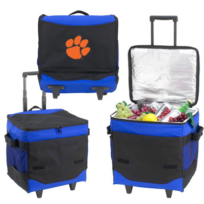 Glacière à roulettes pliable NCAA Clemson Tigers