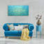 «Abstract Water Reflection», peinture sur toile tendue-1057959858-1057959863