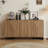 60” Sideboard Curved Cabinet With 4 Doors-55276451