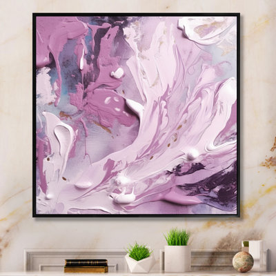 " Electric Marble Ink Art I "