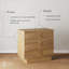 Commode 3 tiroirs Mid-Century-119182575