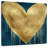 Hardie Big Hearted Gold On Teal-109206652
