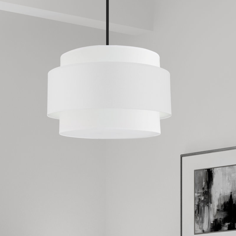 Priya 4 Light Incandescent Chandelier, Matte Black