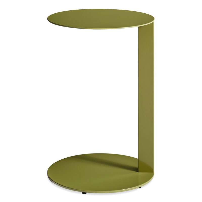 Note End Table, Celery, 25" H x 16" W x 16" D