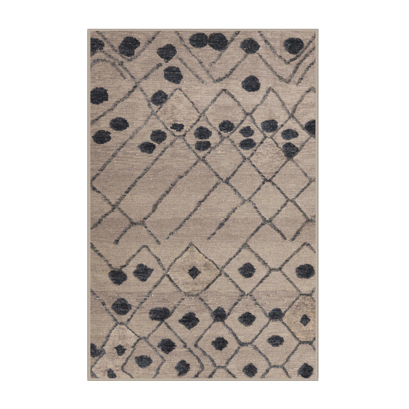 Amelia-Anne Abstract Indoor Rug, Rectangle 6' x 9'
