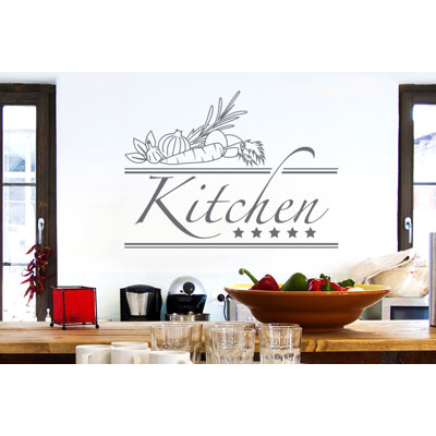 Food & Beverage Non-Wall Damaging Wall Decal