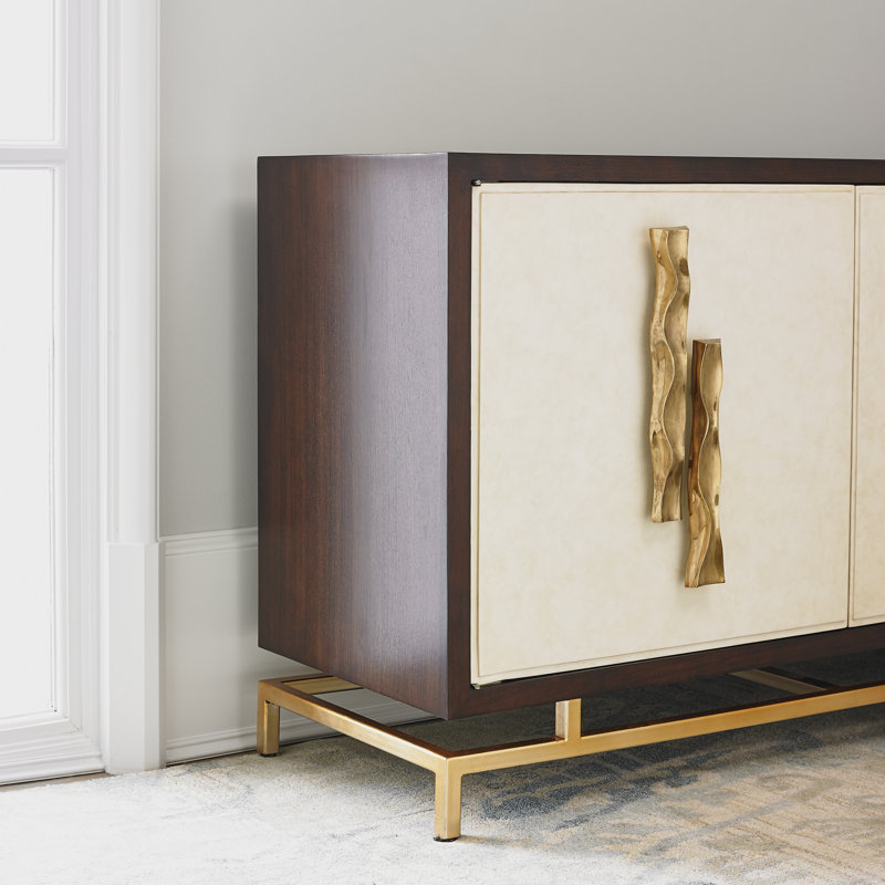 Origami 78'' W Sideboard, Walnut