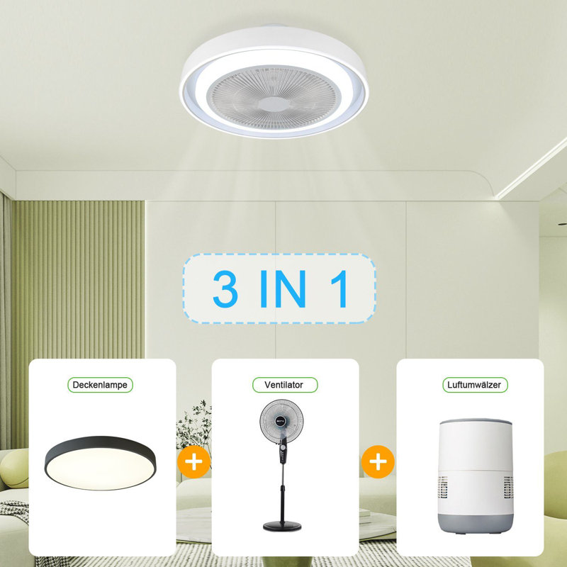 Ceiling Fan with LED Lights