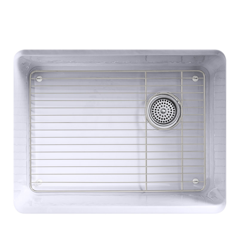 Riverby 25" x 22" x 9.526" Undermount Kitchen Sink, Lavender Gray