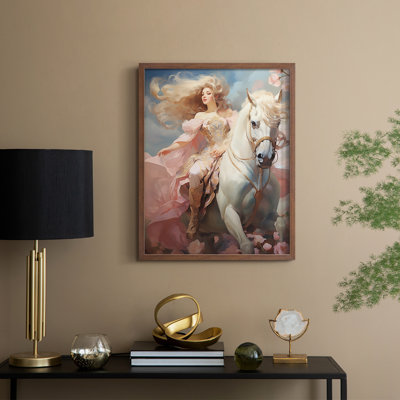 Series CMXLV Framed Print - Solid Wood