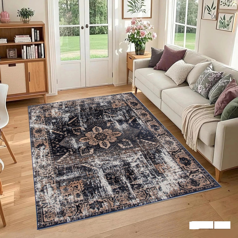 Area Rug, Rectangle 200 x 290 cm, Navy