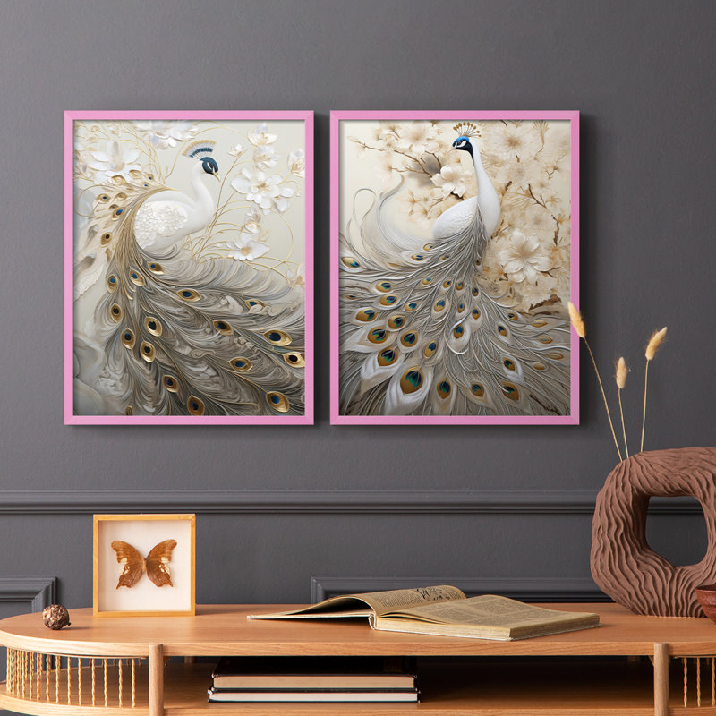 ANIMALS Series CCXLII - Reproduction encadrée de qualité supérieure - prête à être accrochée - aucun clou requis - aucun clou requis