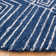 Elginpark Hand Tufted Wool/Cotton Geometric Rug in Ivory/Navy