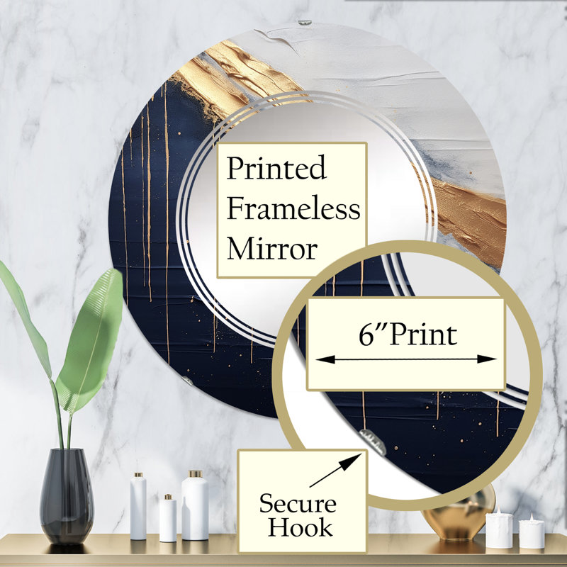 Miroir Swindon, 32 po x 32 po