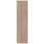 Borgeson Tall Triple 4 Drawer Mirror Wardrobe-1057040966-1068797344