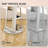 360° Swivel Full-Length Mirror With Storage Shelves-96673822