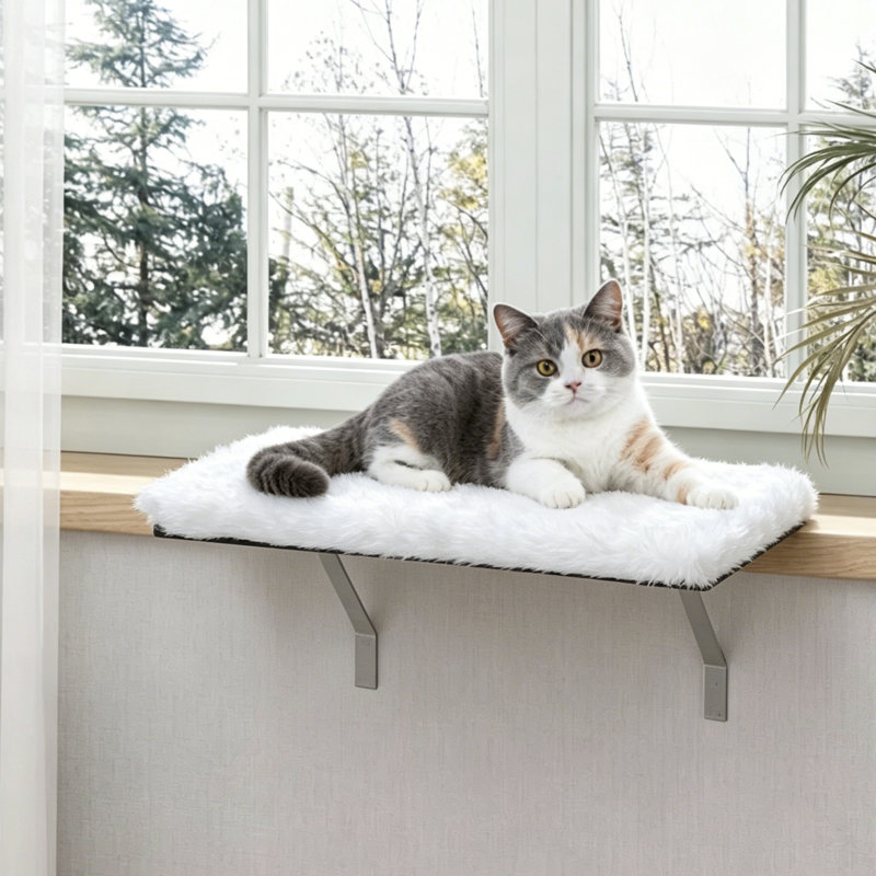 Lit pour chat avec coussin moelleux