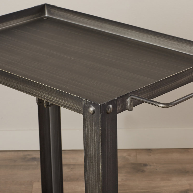 Edson Metal Bar Cart