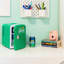 Koolatron Sprite Mini Fridge 4L 6 Can Portable Cooler Warmer for Bedrooms, Green
