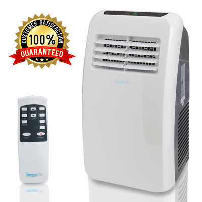 SereneLife 10000 BTU Portable Air Conditioner for 215 Square Feet with