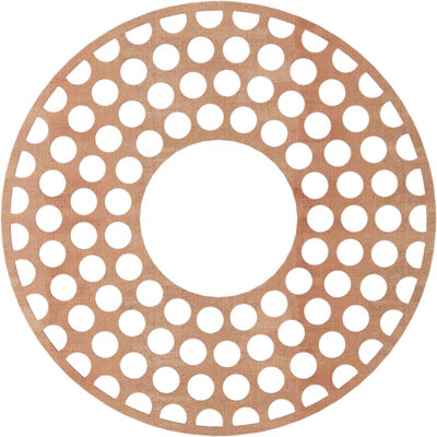 Médaillon de plafond en bois Fink
