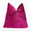 Housse de coussin en chenille unie-113111363-108655453