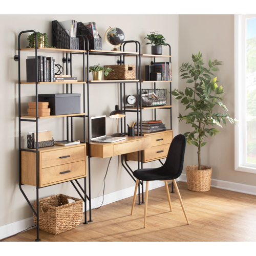 17 Stories Kaed Storage Bookcase | Wayfair