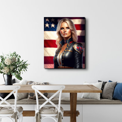 «Country Music Miranda Lambert» par Stephen Chambers, impression sur toile tendue