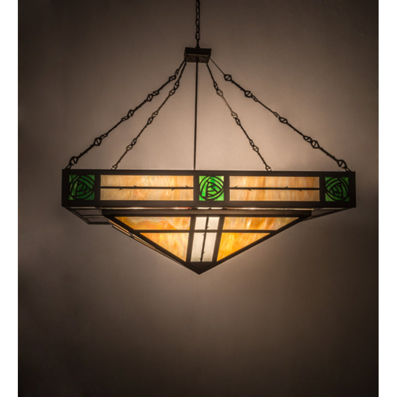 Jamariana 8 - Light Timeless Bronze Geometric Pendant