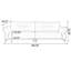 Coussin modulaire 106,30 po en polyester blanc-129490103
