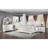 Pearl White Traditional California King Size Bed Tufted HB Luxury Look 1Pc Bed Bedroom Furniture Wooden-511736742-511736743