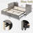 Upholstered Daybed With Pop Up Trundle-1434128549