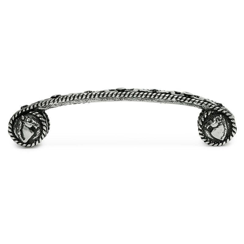 Calice de bout à bout 4 po Americana Americana, Argent, 4"