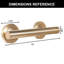 Bath Shower 12'' Safety Grab Bar-122413162-122413161