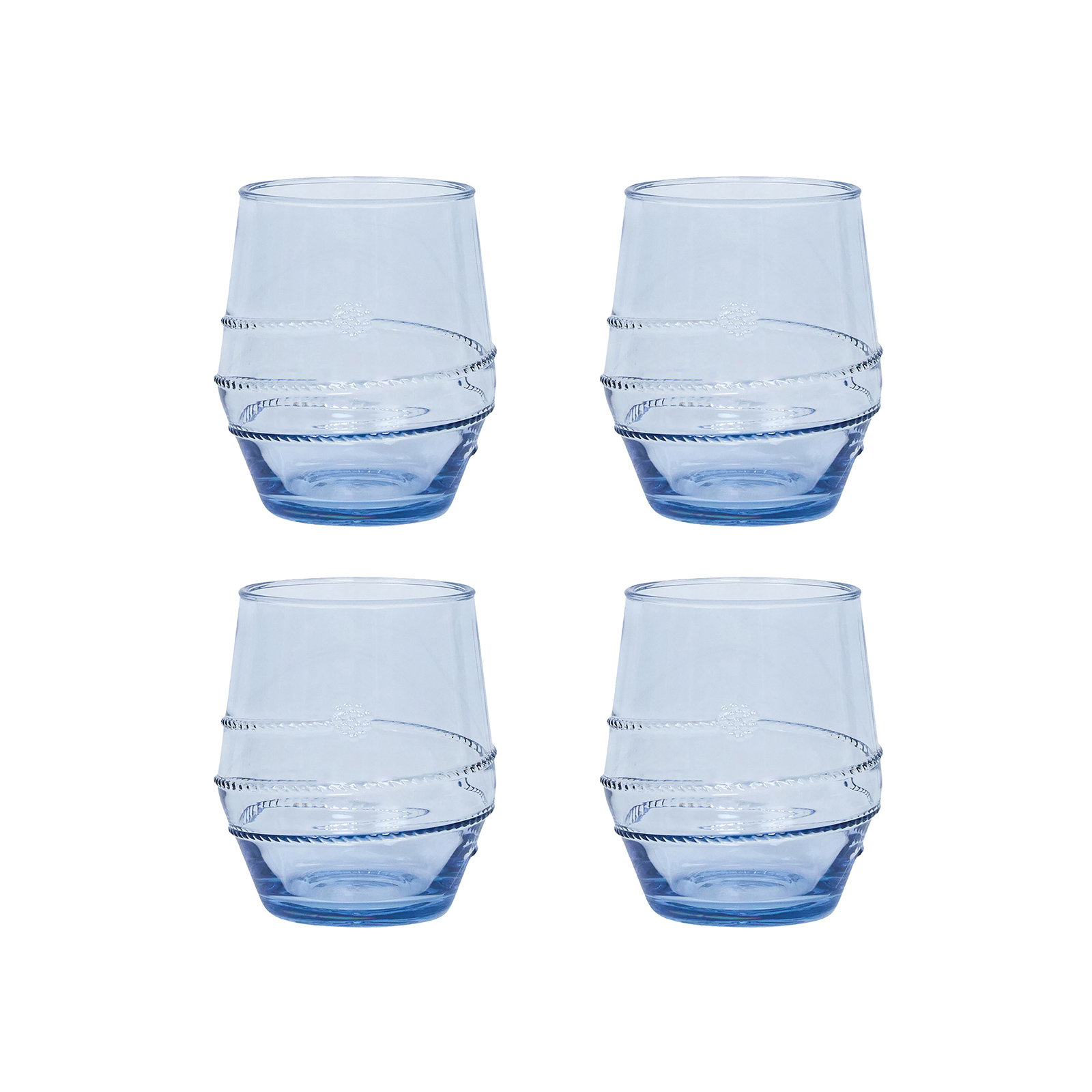 Amalia Acrylic Small Tumbler, Ocean, 13.5 Oz.