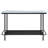 47.88'' Glass Top Console Table