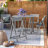 Lagarde 4 - Person Acacia Wood Patio Dining Set with-1560860537