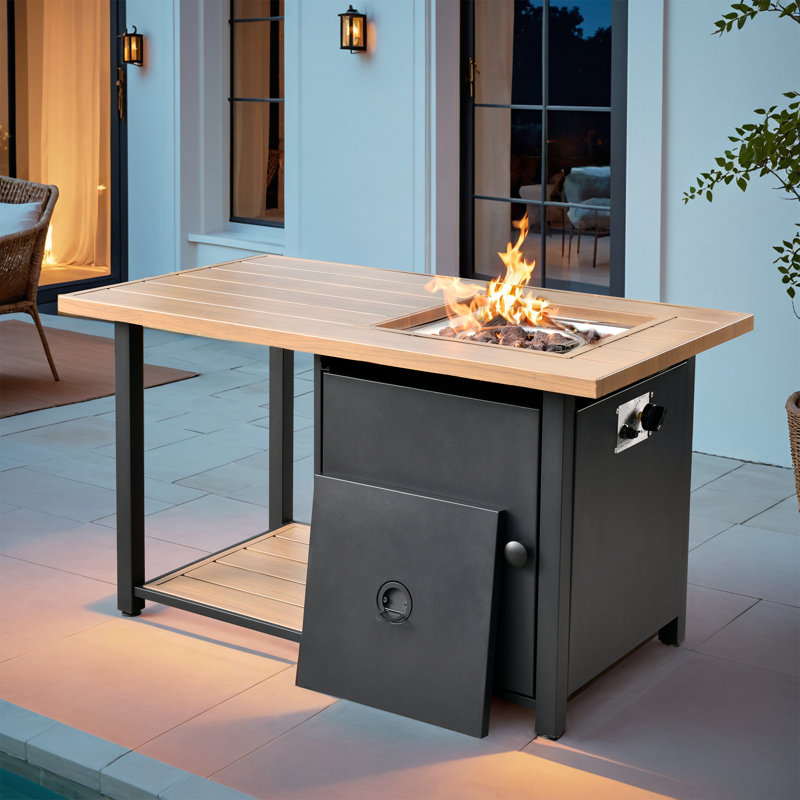 Outdoor Rattan Gas Stove