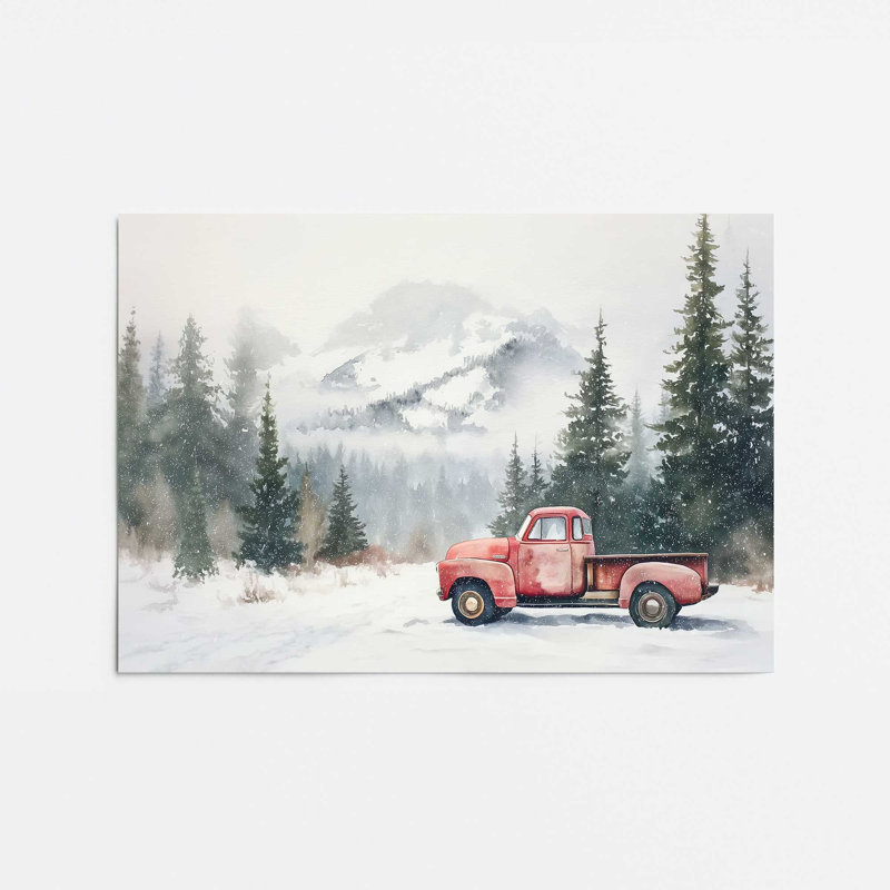 Impression d'art Frosted Haul, 8 po x 10 po, Sans cadre
