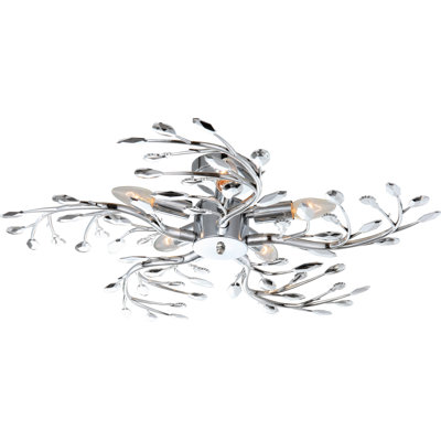Bravo Glass Flush Mount