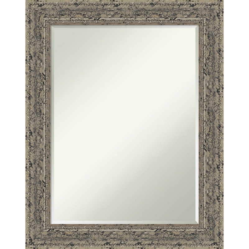 Miroir mural de salle de bain Attic, Argent argent