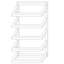 Kelvontae 4 Wall Towel Rack
