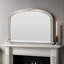 Overmantle Arched Bevelled Victorian Mirror-724119079