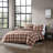 Textured Plaid Eddie Bauer Plaid Down Alt Reversible Red Comforter Set-101365000