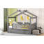 Lit en bois avec couchette-401999103