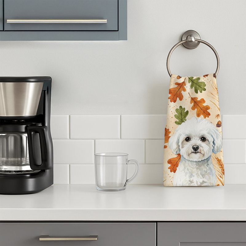 Serviette de cuisine Bichon Frise Heirloom, Bichon Frise