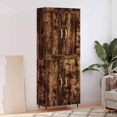 Frankfield 4 Door Manufactured Wood Wardrobe